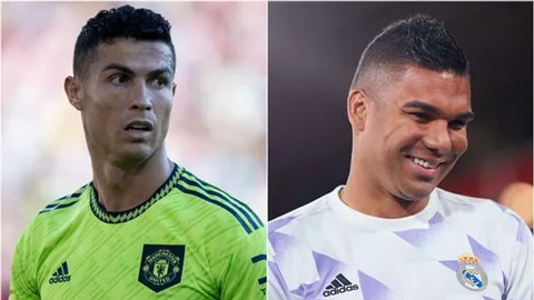 Ronaldo đã quyết ở lại MU sau khi Casemiro tới