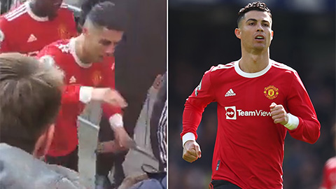 Ronaldo bị cảnh sát cảnh cáo