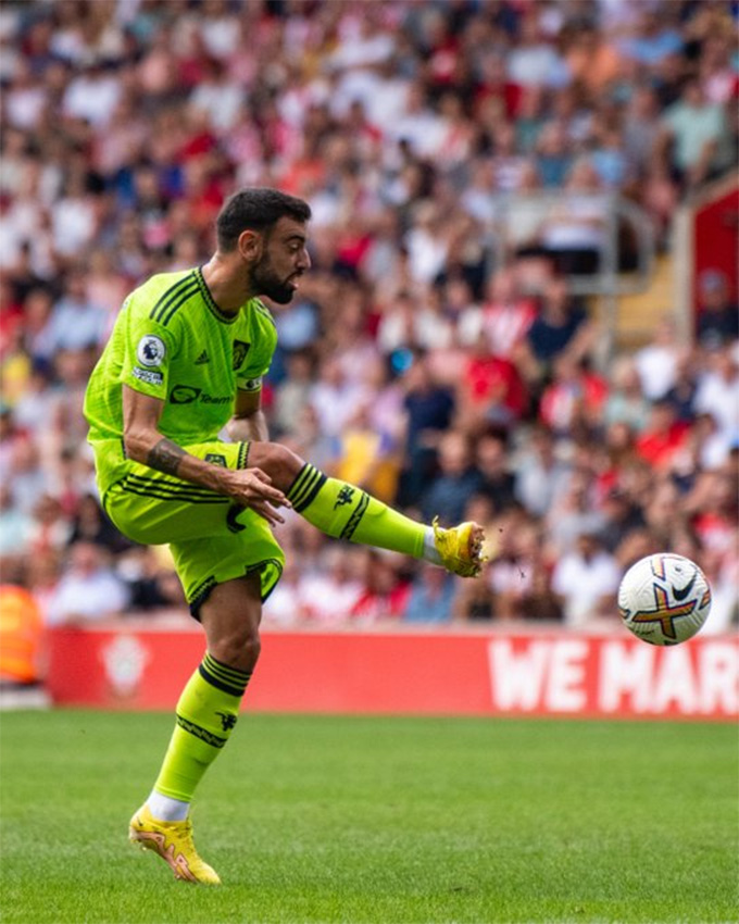 Bruno mở tỷ số trận Southampton vs MU