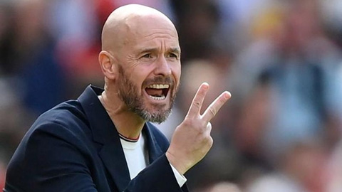 Ten Hag bắt cầu thủ MU chạy hơn 13 km trong buổi tập sau trận thua Brentford