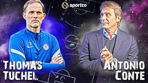 Tuchel và Conte, những tín đồ của sơ đồ 3 trung vệ