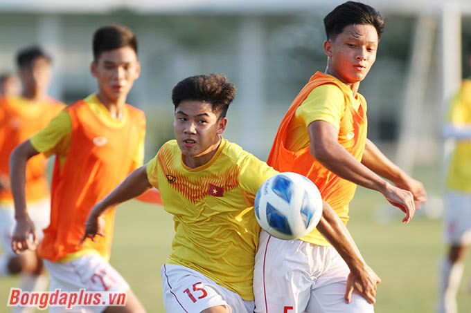 U16 Việt Nam có đầy đủ lực lượng trước trận đấu với U16 Indonesia