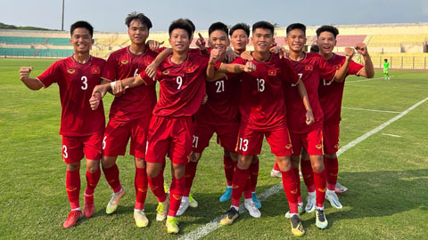 U16 Việt Nam khép lại giải vô địch U16 Đông Nam Á 2022 với ngôi á quân	Ảnh: TRÍ CÔNG