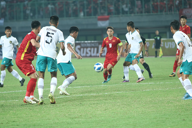 U19 Indonesia và U19 Việt Nam từng hòa nhau 0-0 ở giải U19 ĐNA. Ảnh: Phan Hồng