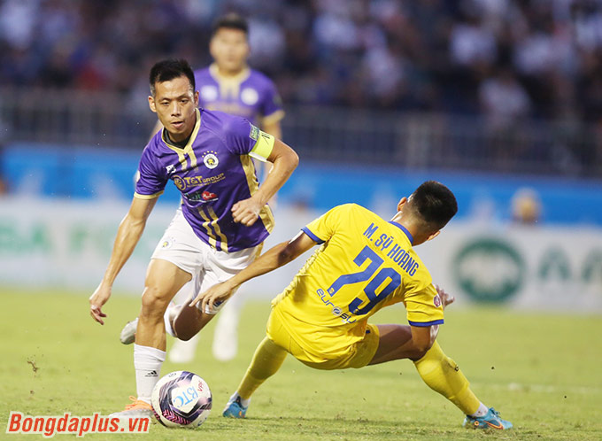 Hà Nội FC bất bại trên sân Hàng Đẫy suốt 1 năm qua tại V.League - Ảnh: Minh Tuấn