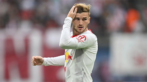 Werner ghi bàn tuyệt đẹp ngay trong trận tái ra mắt RB Leipzig