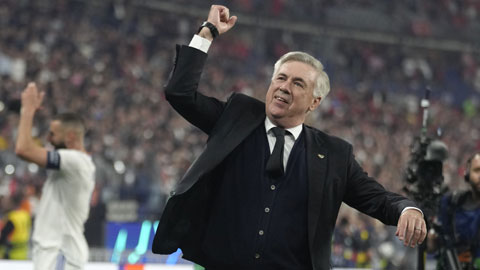 Real muốn tặng HLV Ancelotti hợp đồng mới