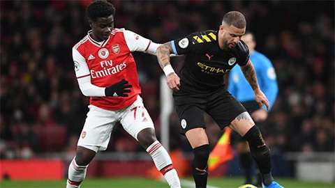 Trận Arsenal vs Man City bị hoãn