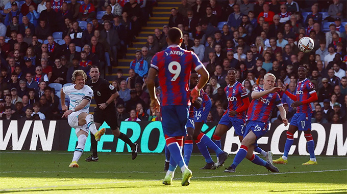 Gallagher ghi bàn thắng quyết định trận Crystal Palace vs Chelsea