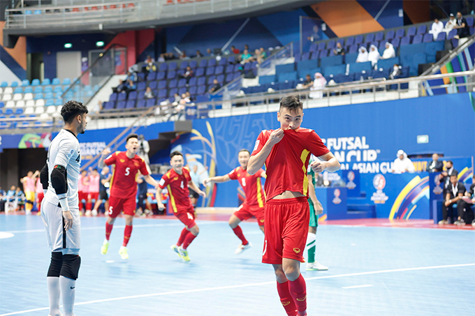 ĐT futsal Việt Nam đang chơi rất tự tin. Ảnh: Đức Nguyễn