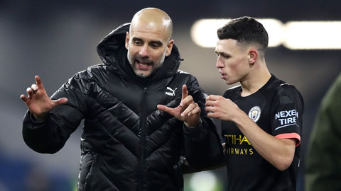 Pep Guardiola đã sử dụng Phil Foden trong đội hình chính thức tất cả các trận từ đầu mùa