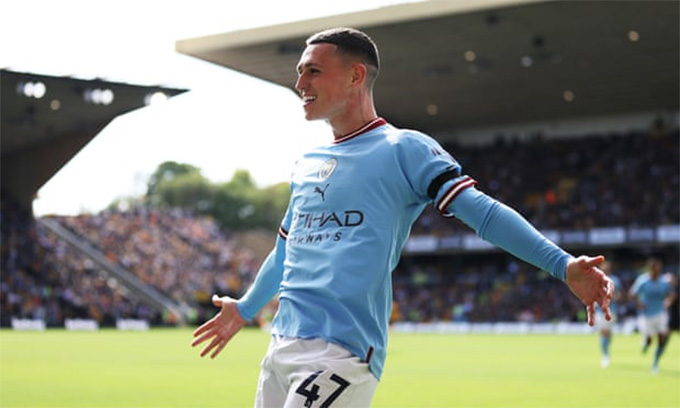 Foden là trụ cột của Man City dù còn rất trẻ