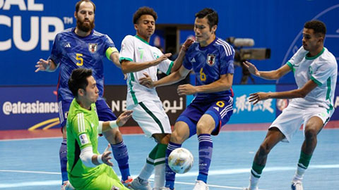 Tuyển futsal Nhật Bản thua sốc,  phải quyết chiến với ĐT futsal Việt Nam