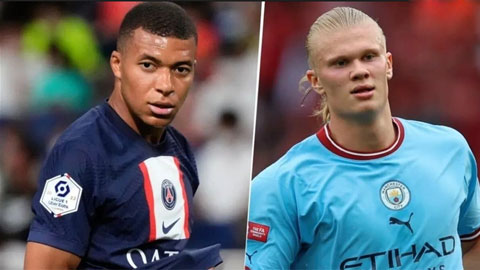 Cuộc đua mới giữa Haaland và Mbappe tại Champions League