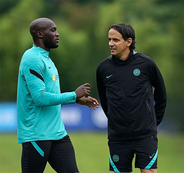 HLV Inzaghi kỳ vọng sự trở lại của Lukaku sẽ giúp Inter hồi sinh