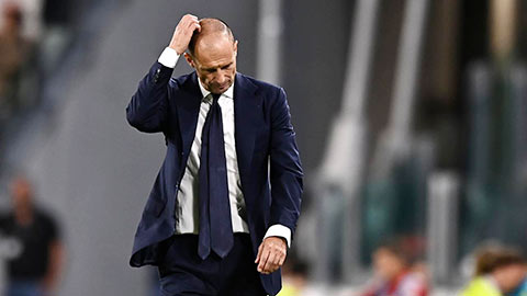 Juventus đang 'bó tay' với Allegri