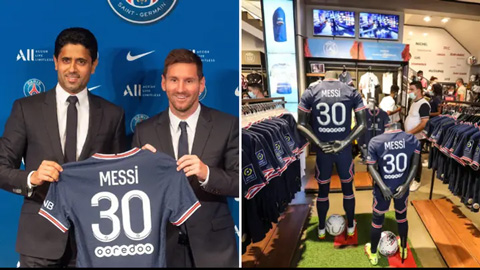 Messi mang về khoản tiền khổng lồ cho PSG