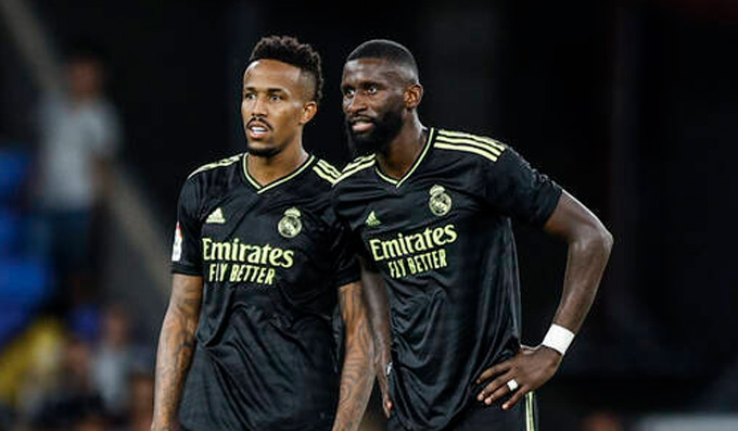 Militao và Rudiger có thể đá cặp với nhau ở Derby Madrid