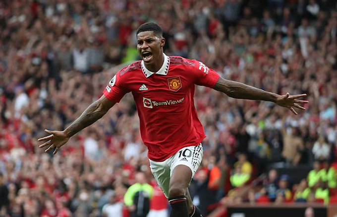 Rashford đang đạt phong độ cao tại MU