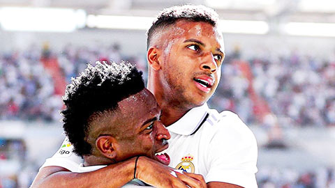 Real Madrid: Kền kền bay trên đôi cánh Vinicius Jr và Rodrygo