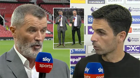 Roy Keane & Neville gọi Arteta là 'kẻ thất bại'