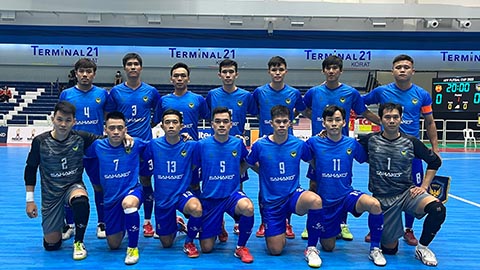 Ngược dòng phút chót, Sahako FC nhất bảng B giải futsal CLB Đông Nam Á