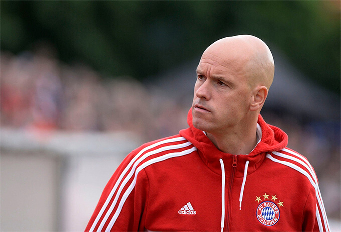 Ten Hag lộ rõ tư chất thời còn làm ở Bayern