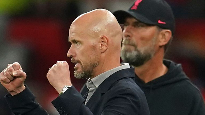 HLV Ten Hag đã giúp MU đánh bại Liverpool mùa này