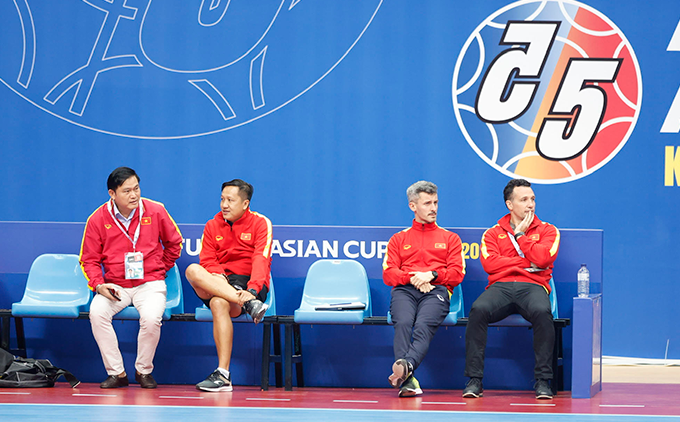 Ông Tú là Trưởng đoàn futsal Việt Nam tại VCK futsal châu Á 2022 tại Kuwait