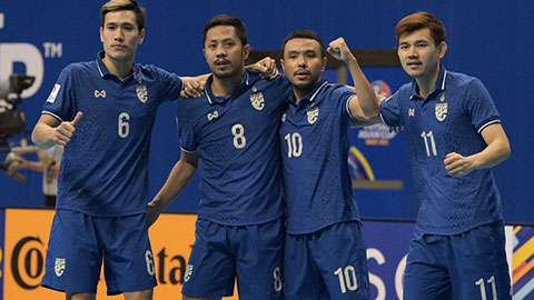 ĐT futsal Thái Lan 3-2 ĐT futsal Tajikistan: Ngược dòng vào bán kết