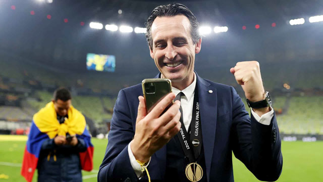 HLV Unai Emery gia nhập Aston Villa theo hợp đồng có thời hạn 3 năm