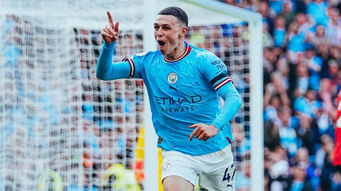 Foden phá kỷ lục của Messi khi Man City đánh bại Man United