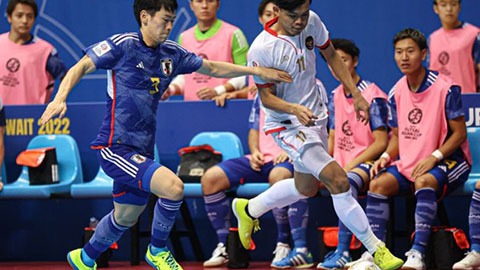 Tuyển futsal Indonesia vs Tuyển futsal Nhật Bản: Thua ngược tức tưởi