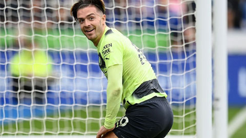 Nụ cười đã trở lại với tiền vệ Jack Grealish của Man City sau những ngày tháng khó khăn