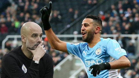 Mahrez lại khiến Guardiola đau đầu