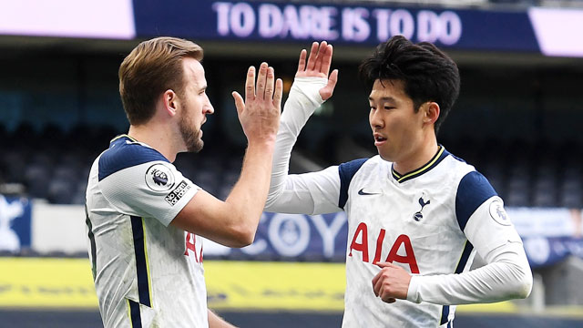 Son Heung Min và Hary Kane đã sẵn sàng tỏa sáng giúp đội nhà đi tiếp