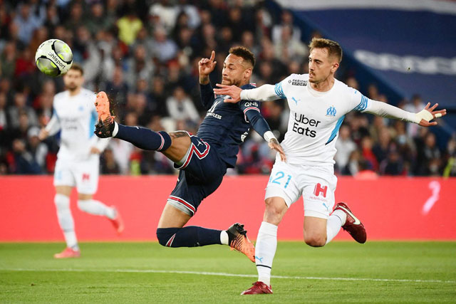 Tối nay Neymar và các đồng đội sẽ gặp nhiều khó khăn trước Marseille