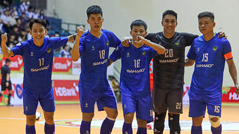 Sahako tiến gần đến chức vô địch giải futsal HDBank VĐQG 2022