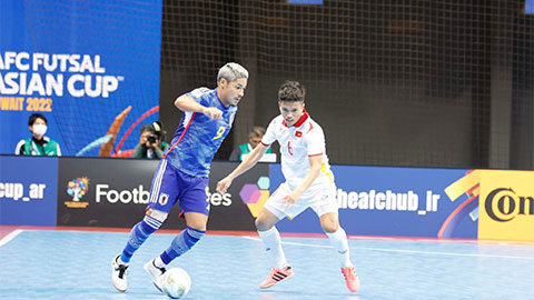 Thua Nhật Bản, ĐT futsal Việt Nam vẫn được thưởng lớn