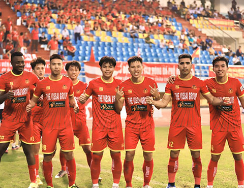 CAND trở thành đội đầu tiên sớm giành vé thăng hạng lên V.League 2023