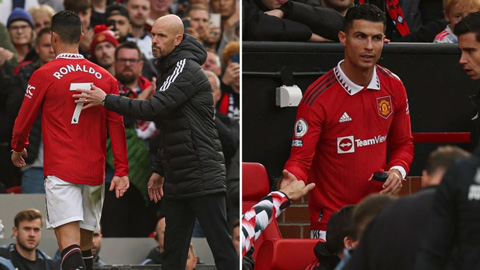 Ten Hag không giận Ronaldo