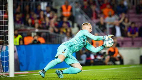 Ter Stegen sạch lưới 10/12 trận tại La Liga 2022/23