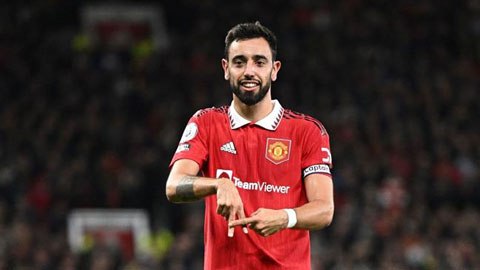 Bruno Fernandes cán mốc 100 trận khoác áo Man United