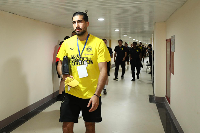 Emre Can chỉ được đăng ký dự bị