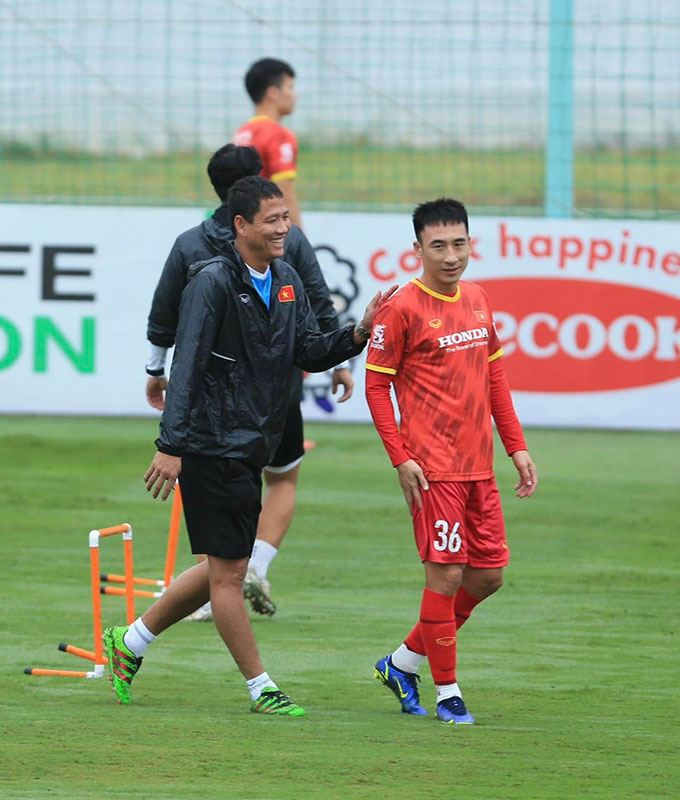 Hải Huy, cầu thủ đã chơi rất hay trong màu áo của Hải Phòng ở V.League 2022 cũng là một nhân tó được chờ đợi sẽ tỏa sáng dưới bàn tay nhào nặn của HLV Park Hang Seo ở AFF Cup 2022