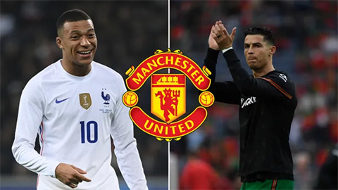 MU lên kế hoạch mua Mbappe thay thế Ronaldo