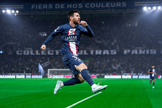 Messi đang thể hiện phong độ cao tại PSG