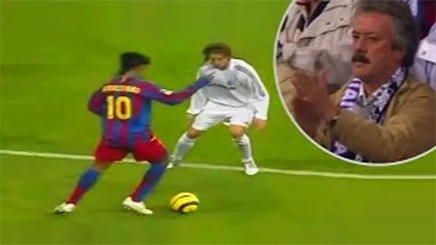 17 năm trước, Ronaldinho từng khiến fan Real vỗ tay dù 'Kền kền trắng' bị hủy diệt