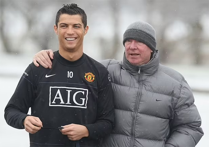 Ronaldo từng là trò cưng của Sir Alex