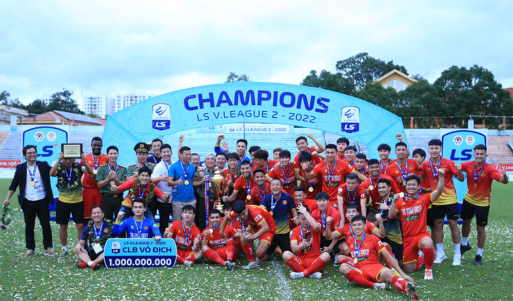 CLB CAND đổi tên thành CAHN thi đấu ở V.League 2023 - Ảnh: Đức Cường